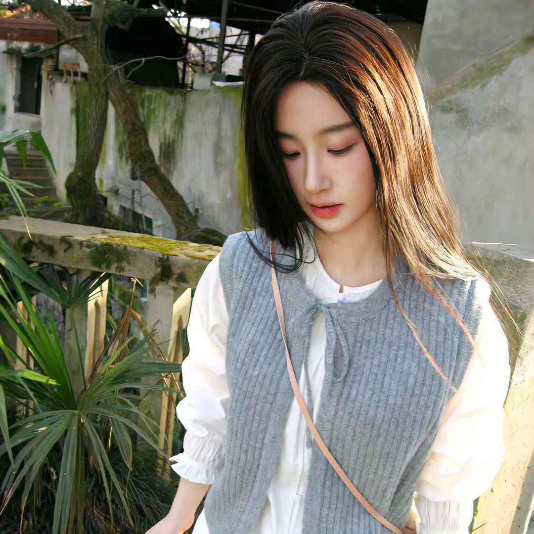 湖边散步